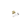 Elegant Kitchen and Bath Sofia 4-Pc Stainless Steel Hardware Set in Gold