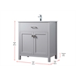 Elegant Kitchen and Bath Harrison 30