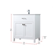 Elegant Kitchen and Bath Harrison 30