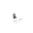 Elegant Kitchen and Bath Isla 3-Pc Stainless Steel Hardware Set in Nickel