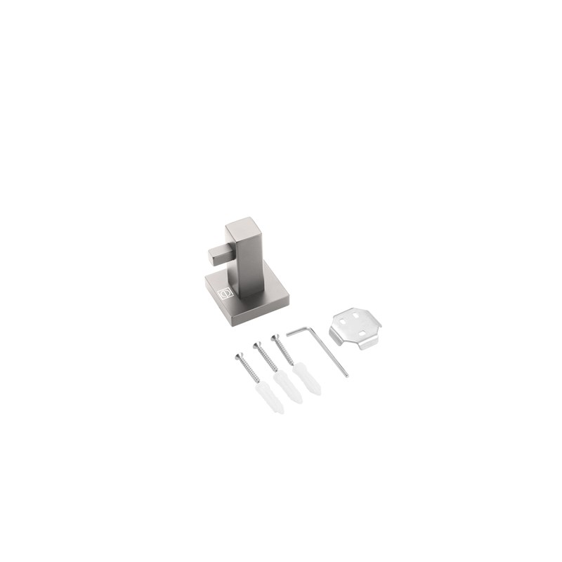 Elegant Kitchen and Bath Isla 4-Pc Stainless Steel Hardware Set in Nickel
