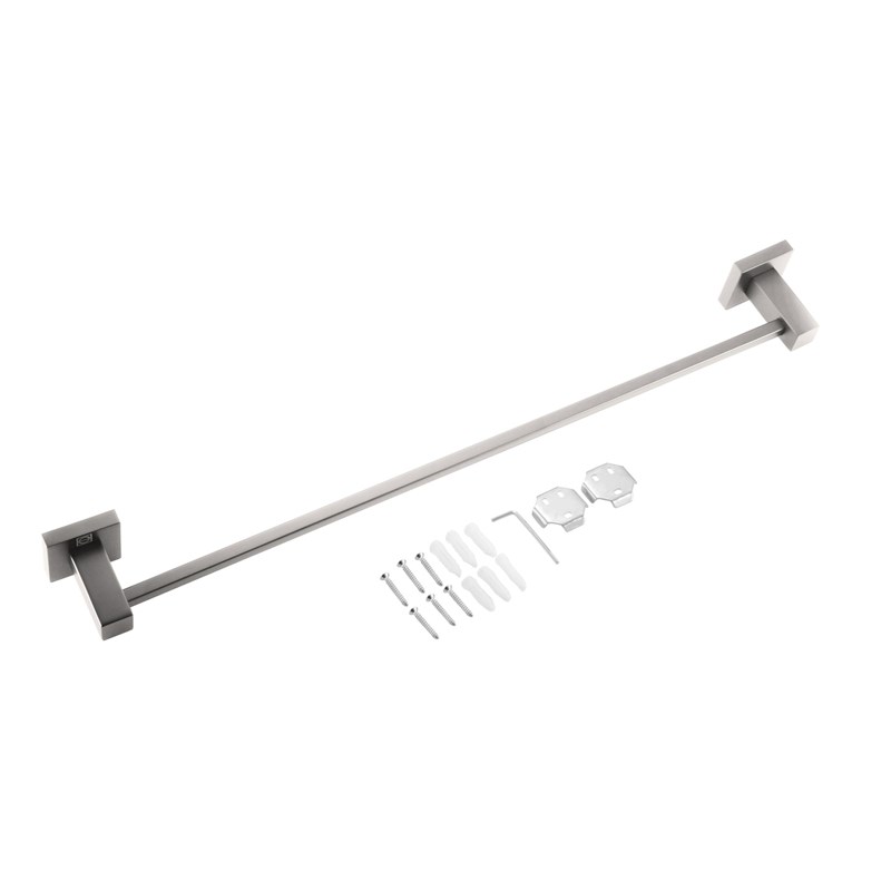 Elegant Kitchen and Bath Isla 4-Pc Stainless Steel Hardware Set in Nickel