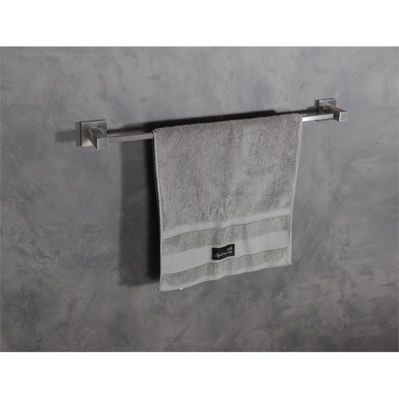 Elegant Kitchen and Bath Isla 4-Pc Stainless Steel Hardware Set in Nickel
