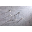 Elegant Kitchen and Bath Isla 4-Pc Stainless Steel Hardware Set in Chrome