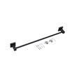 Elegant Kitchen and Bath Isla 4-Pc Stainless Steel Hardware Set in Black