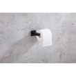 Elegant Kitchen and Bath Isla 4-Pc Stainless Steel Hardware Set in Black