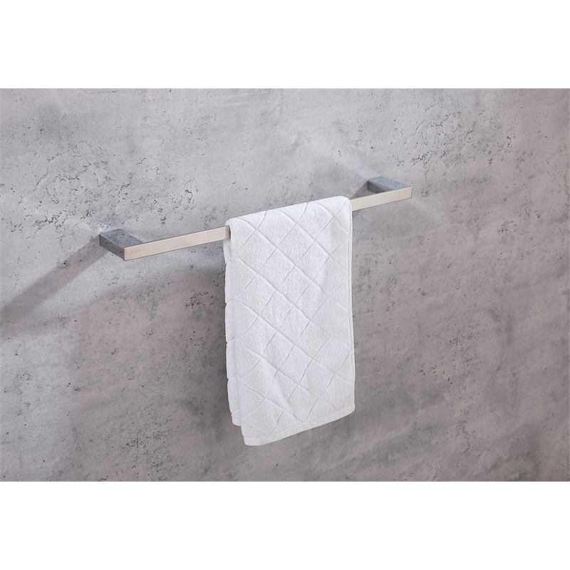 Elegant Kitchen and Bath Sofia 2-Pc Stainless Steel Hardware Set in Chrome