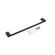 Elegant Kitchen and Bath Sofia 2-Pc Stainless Steel Hardware Set in Black
