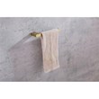 Elegant Kitchen and Bath Sofia 3-Pc Stainless Steel Hardware Set in Brushed Gold