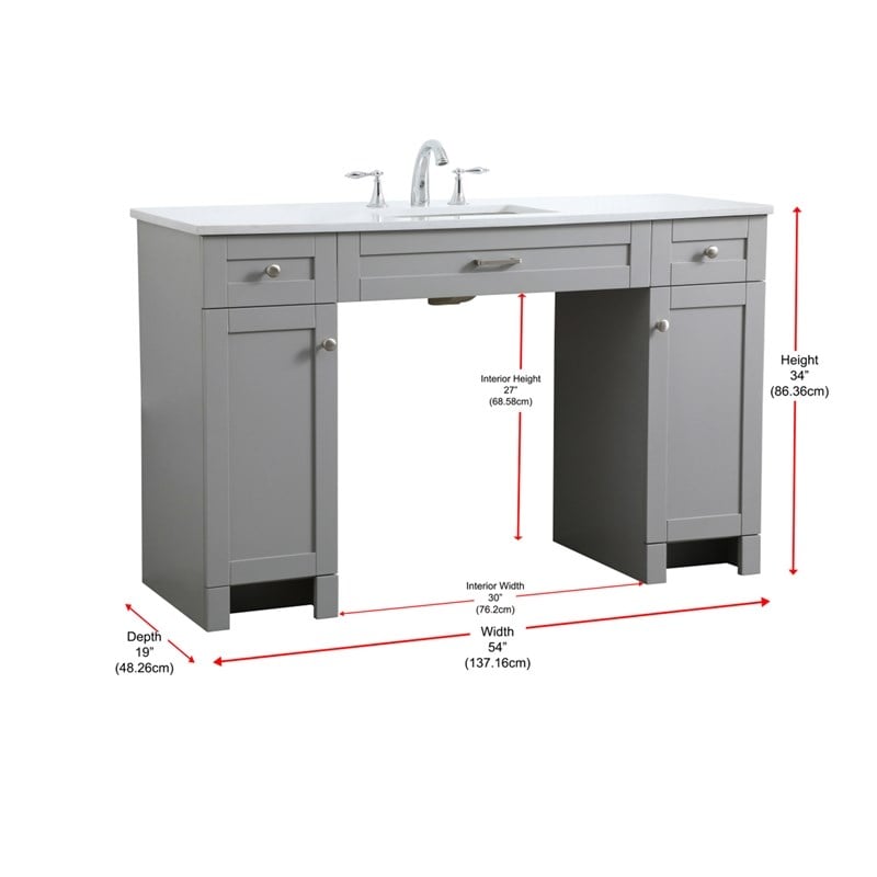 Elegant Kitchen and Bath Cooper 54