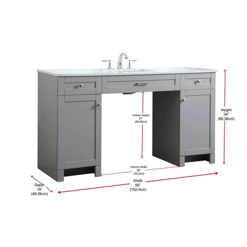 Elegant Kitchen and Bath Cooper 60