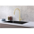Elegant Kitchen and Bath Lucas Stainless Steel Kitchen Faucet in Brushed Gold