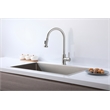 Elegant Kitchen and Bath Sem Stainless Steel Kitchen Faucet in Brushed Nickel