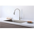Elegant Kitchen and Bath Sem Stainless Steel Kitchen Faucet in Brushed Nickel