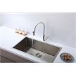Elegant Kitchen and Bath Sem Stainless Steel Kitchen Faucet in Brushed Nickel