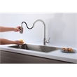 Elegant Kitchen and Bath Sem Stainless Steel Kitchen Faucet in Brushed Nickel