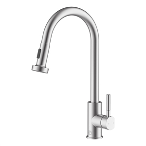 Elegant Kitchen and Bath Sem Stainless Steel Kitchen Faucet in Brushed Nickel