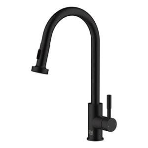 Elegant Kitchen and Bath Sem Stainless Steel Kitchen Faucet in Matte Black