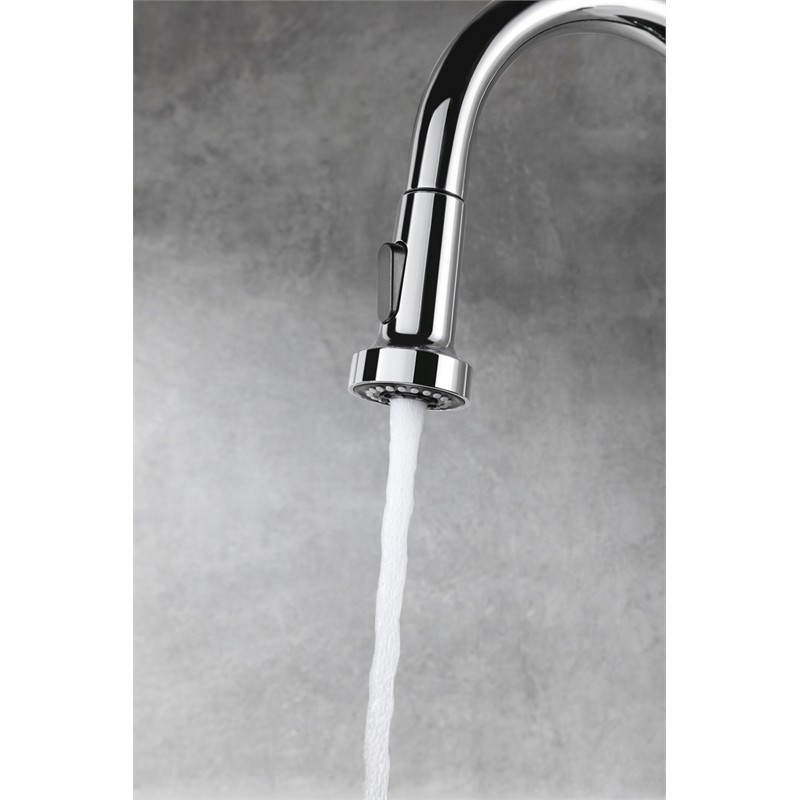 Elegant Kitchen and Bath Sem Stainless Steel Kitchen Faucet in Chrome