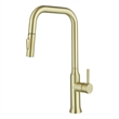 Elegant Kitchen and Bath Noor Stainless Steel Kitchen Faucet in Brushed Gold