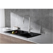 Elegant Kitchen and Bath Noor Stainless Steel Kitchen Faucet in Brushed Nickel