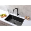 Elegant Kitchen and Bath Noor Stainless Steel Kitchen Faucet in Matte Black
