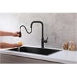 Elegant Kitchen and Bath Noor Stainless Steel Kitchen Faucet in Matte Black
