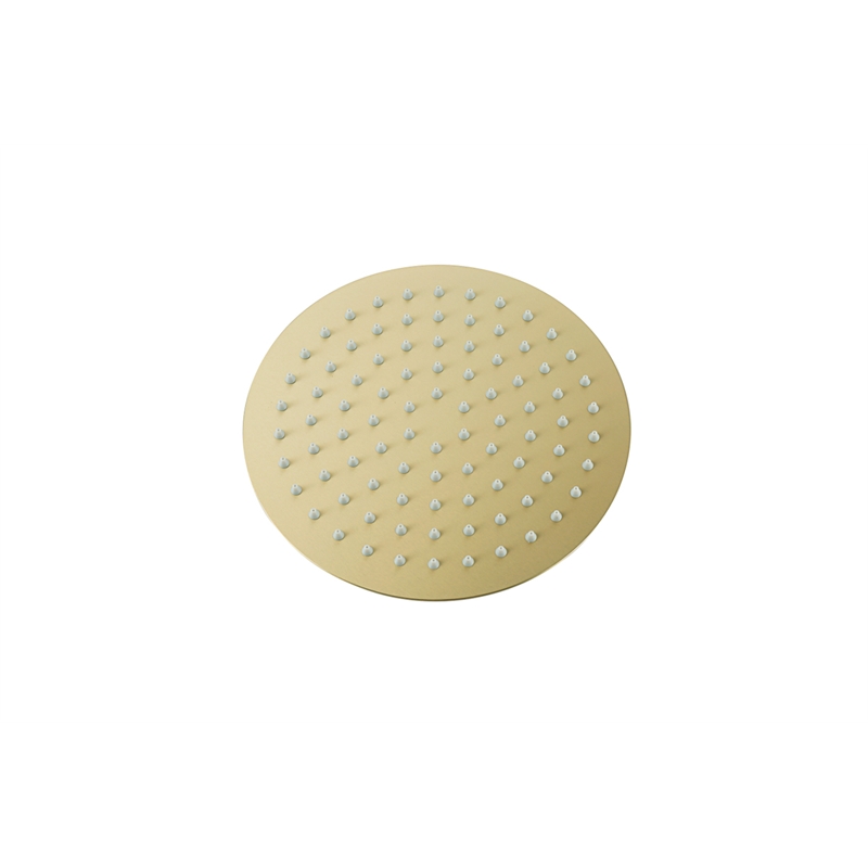 Elegant Kitchen and Bath George Brass Shower Faucet System in Brushed Gold