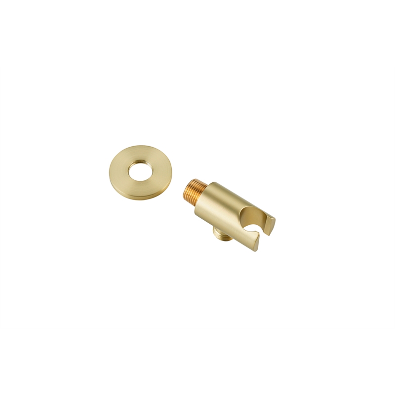 Elegant Kitchen and Bath George Brass Shower Faucet System in Brushed Gold
