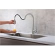 Elegant Kitchen and Bath Lucas Stainless Steel Kitchen Faucet in Brushed Nickel