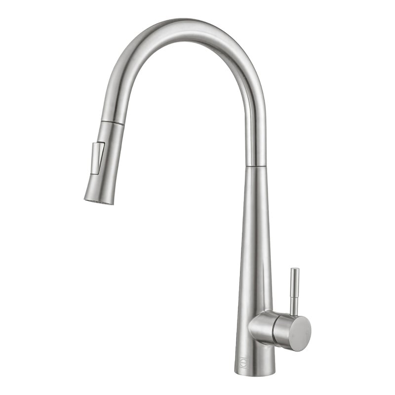 Elegant Kitchen and Bath Lucas Stainless Steel Kitchen Faucet in Brushed Nickel
