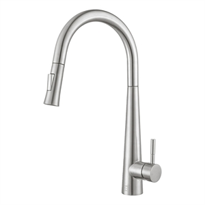 Elegant Kitchen and Bath Lucas Stainless Steel Kitchen Faucet in Brushed Nickel