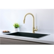 Elegant Kitchen and Bath Jack Stainless Steel Kitchen Faucet in Brushed Gold
