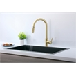 Elegant Kitchen and Bath Jack Stainless Steel Kitchen Faucet in Brushed Gold