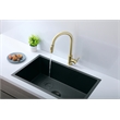 Elegant Kitchen and Bath Jack Stainless Steel Kitchen Faucet in Brushed Gold