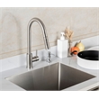 Elegant Kitchen and Bath Jack Stainless Steel Kitchen Faucet in Brushed Nickel