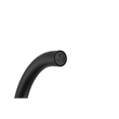 Elegant Kitchen and Bath Leah Brass Double Handle Bathroom Faucet in Matte Black