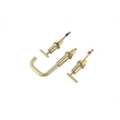 Elegant Kitchen and Bath Tobias Brass Double Handle Bathroom Faucet in Gold