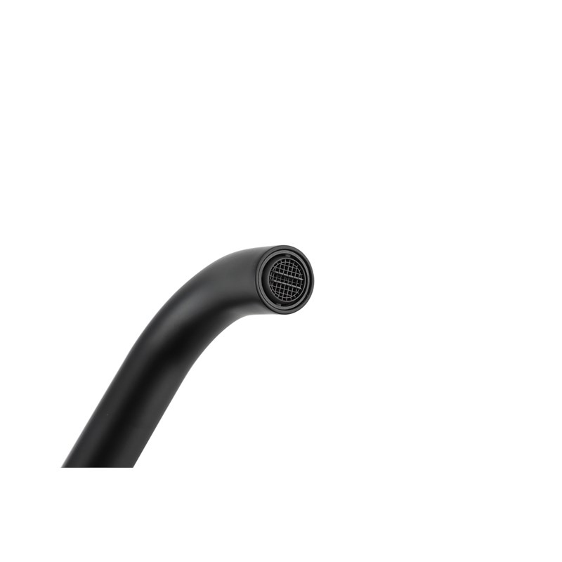 Elegant Kitchen and Bath Tobias Brass Double Handle Bathroom Faucet in Black