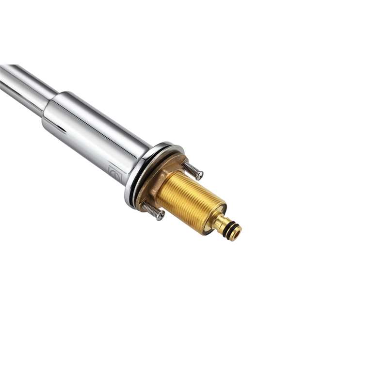 Elegant Kitchen and Bath Tobias Brass Double Handle Bathroom Faucet in Chrome