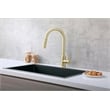 Elegant Kitchen and Bath Luca Stainless Steel Kitchen Faucet in Brushed Gold