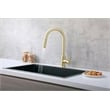 Elegant Kitchen and Bath Luca Stainless Steel Kitchen Faucet in Brushed Gold