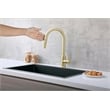 Elegant Kitchen and Bath Luca Stainless Steel Kitchen Faucet in Brushed Gold