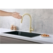 Elegant Kitchen and Bath Luca Stainless Steel Kitchen Faucet in Brushed Gold