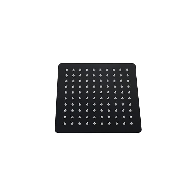 Elegant Kitchen and Bath Petar Brass Shower Faucet System in Black