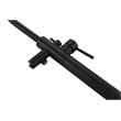 Elegant Kitchen and Bath Steven Brass Floor Mounted Tub Faucet in Matte Black