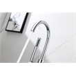 Elegant Kitchen and Bath Steven Brass Floor Mounted Tub Faucet in Chrome