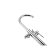 Elegant Kitchen and Bath Steven Brass Floor Mounted Tub Faucet in Chrome