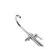 Elegant Kitchen and Bath Steven Brass Floor Mounted Tub Faucet in Chrome