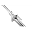 Elegant Kitchen and Bath Steven Brass Floor Mounted Tub Faucet in Chrome